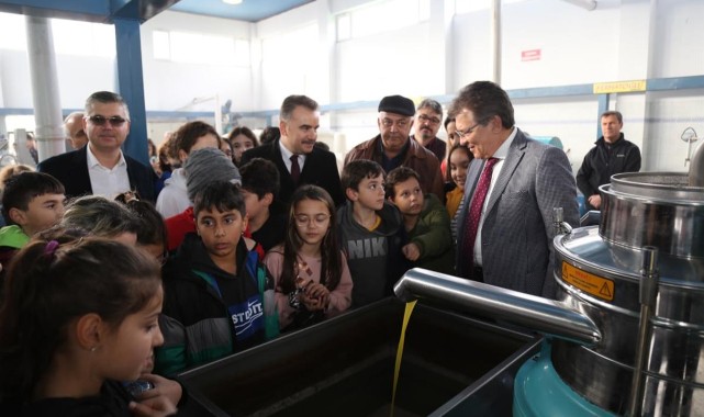 Zeytinin dalından sofraya yolculuğunu öğrendiler