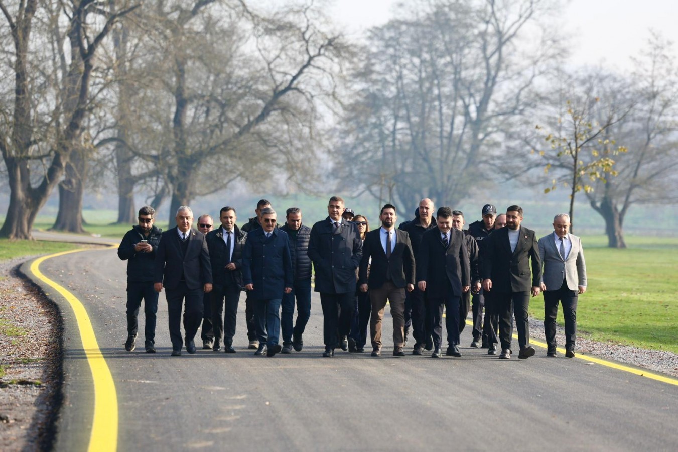 Gölyaka Kültür Park'a giden yol artık daha konforlu;