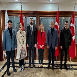 MİA Haber'den, Türkiye'nin ilk kadın kaymakamına ziyaret