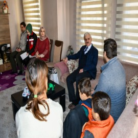 Misafir depremzedeleri unutmadı