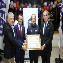 Kırıkhan’da Vali Pehlivan’a Fahri Hemşehrilik Beratı