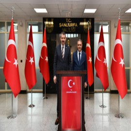 Bakan Yardımcısı Ayhan’dan Diyarbakır ve Şanlıurfa valiliklerine ziyaret