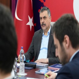 Bakan Mustafa Çiftçi güvenliğin "Beyin Takımını" denetledi!