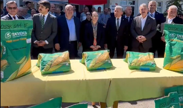 Bartın’da çifte tören: Üreticiye tohum, köylere destek!;