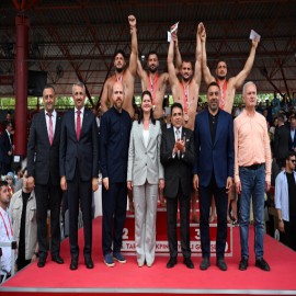 “665 yıllık gelenekte bugün yine ter, mücadele ve onur var”