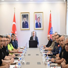 NATO Zirvesi için emniyet birimleri bir araya geldi