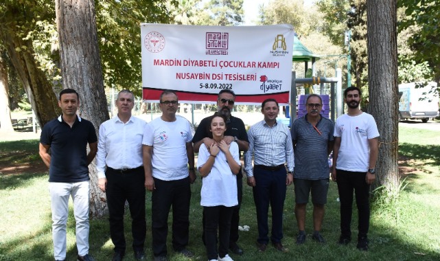 Diyabetli çocuklar kampa girdi