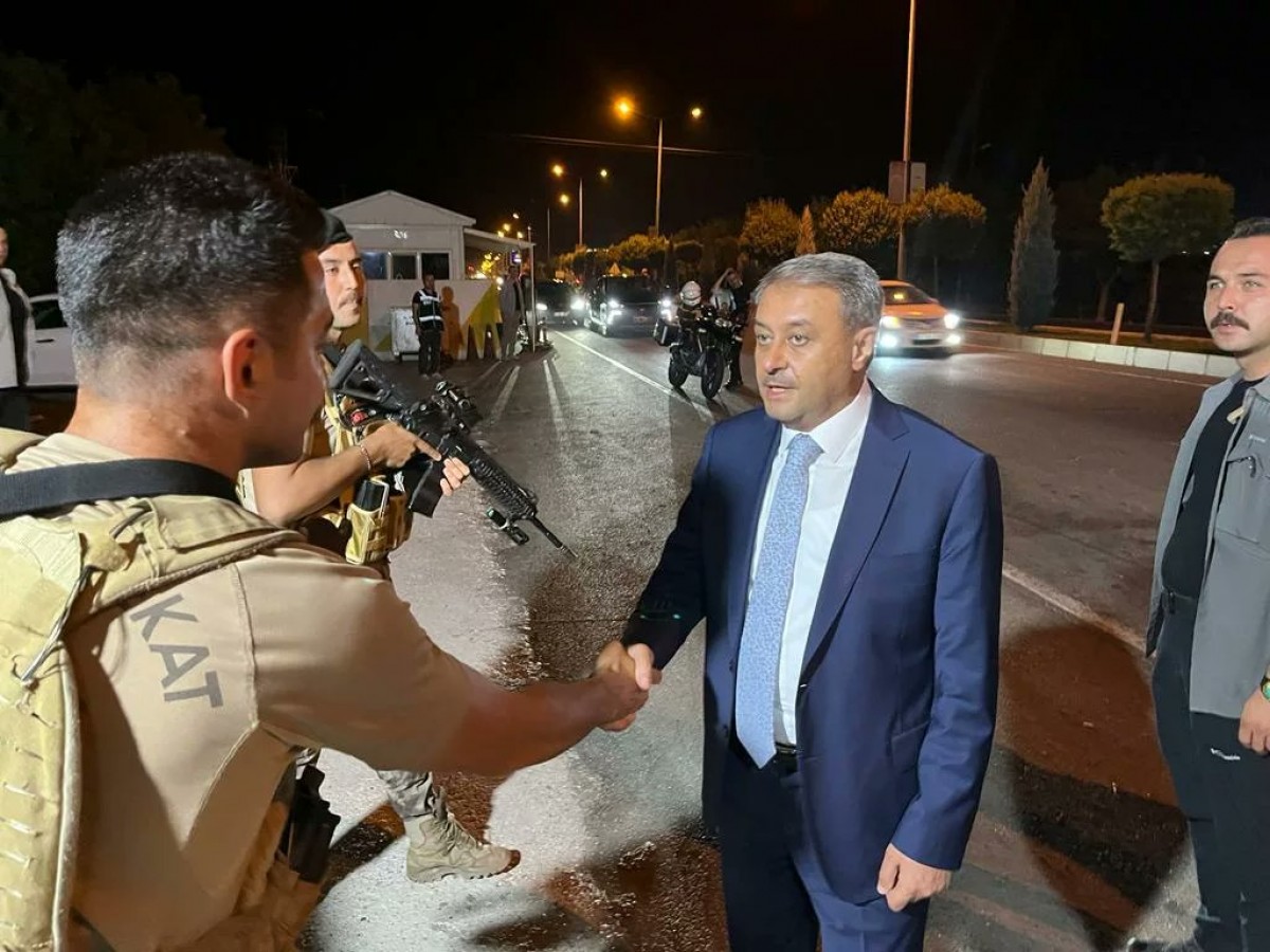 Öncelik şehrin huzur ve güvenliği