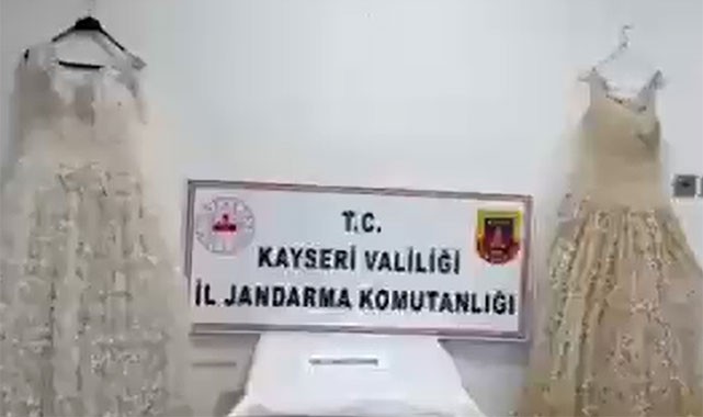 Kayseri'de gelinliğe işlenmiş 25 kilogram uyuşturucu yakalandı: ''Gençlerimizi zehirlemenize izin vermeyeceğiz''