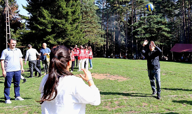 Kafkasör Yaylası’nda çocuk sesleri yükseldi;