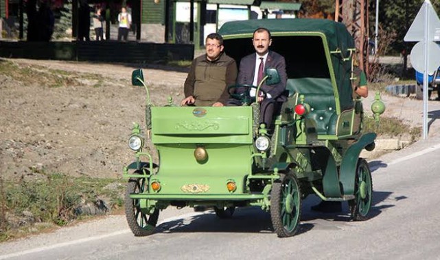 Abant’ta artık ziyaretçiler Kaymakamlığın faytonuyla gezecek