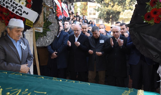 Kuyuda ölen baba ve oğlu son yolculuğuna uğurlandı