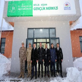 Vali Karakaya Hizan’da yatırımları yerinde inceledi