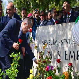 "Yunus Emre; Anadolu topraklarına kardeşlik ruhunu nakşetmiştir"
