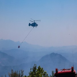 Bucak’ta yangın alarmı: 75 kişi tahliye edildi