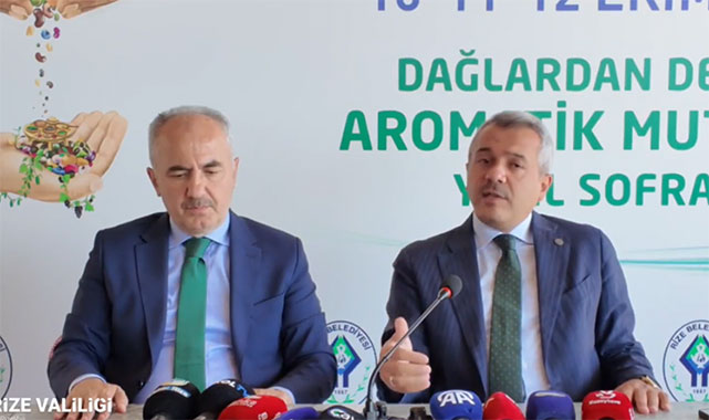 5. Rize Gastronomi Günleri başlıyor: ''Rize mutfağına ait lezzetler artık kayıt altına alınacak'';