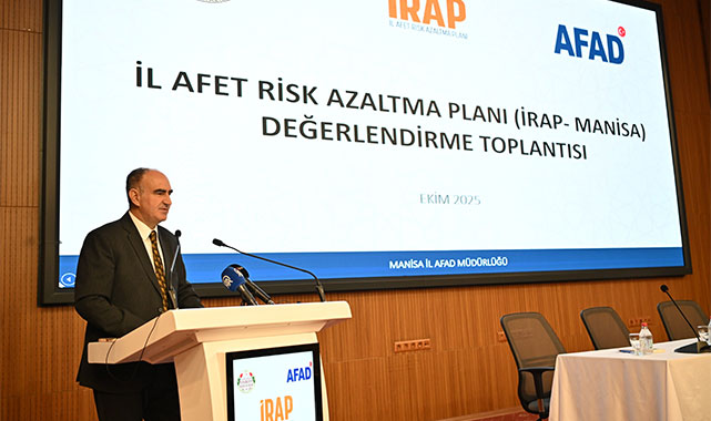 ''İRAP çalışmalarıyla hedefimiz, Manisa’mızı afetlere karşı daha güvenli bir hale getirmek'';