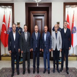 TİMBİR heyetinden Emniyet Genel Müdürü Fidan’a ziyaret