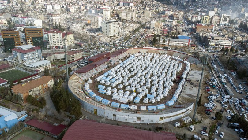AFAD’ın gönderdiği 92 bin çadırın 50 bini kuruldu;