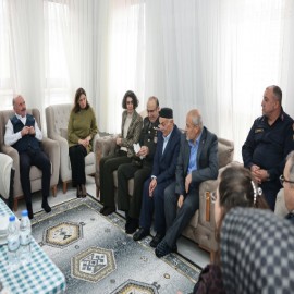 Vali Çalgan'dan, şehit ailesine vefa