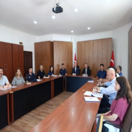 Kemer’de patlayıcı tehditleri masaya yatırıldı