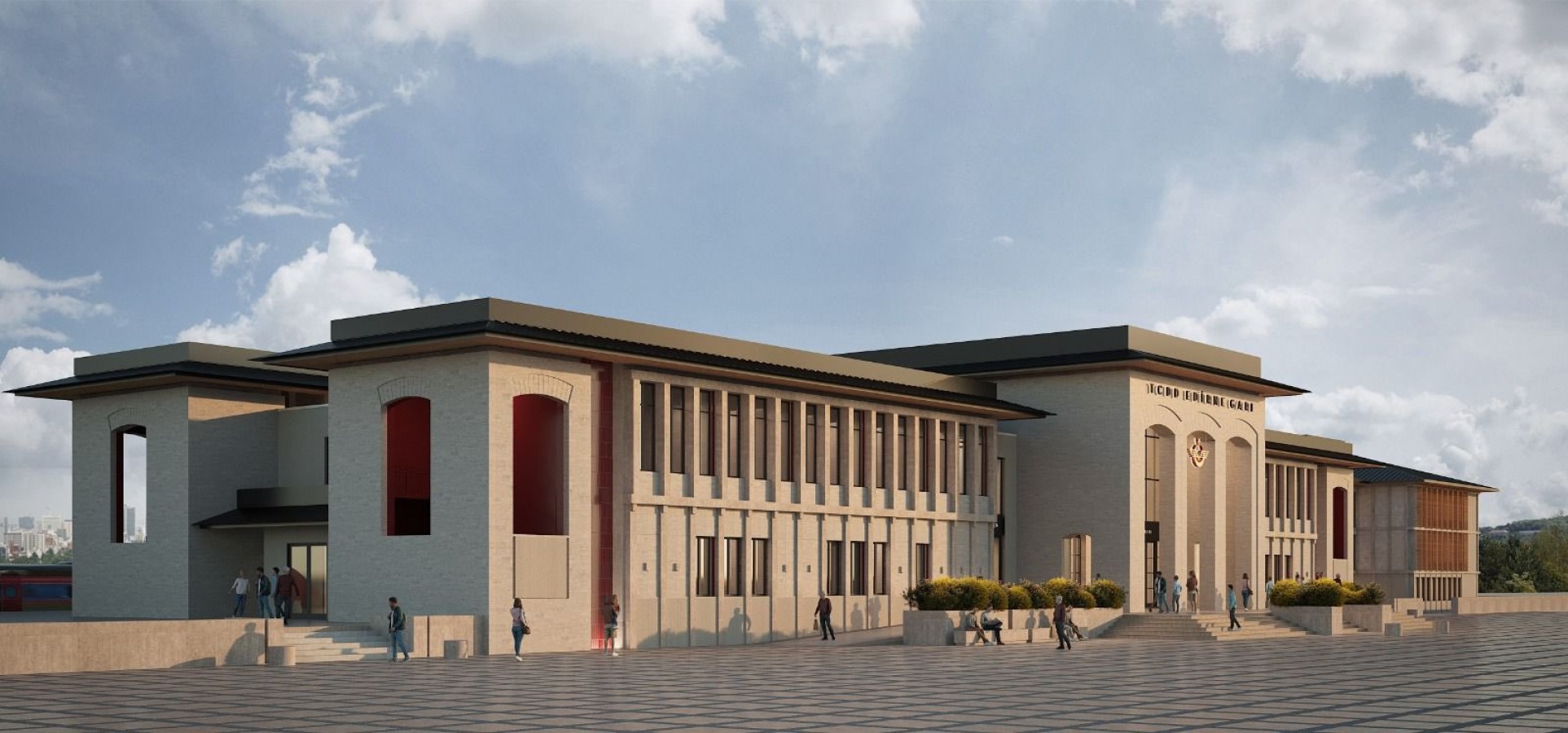 Tarihi Edirne Gar Binası yıkıldı;