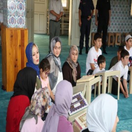 Kaymakam Şıktaş, çocuklara milli ve manevi değerleri hatırlattı