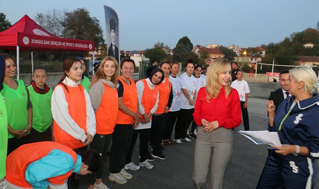Kaymakam Şıktaş, Amatör Spor Haftası’nda öğrencilerle bir araya geldi