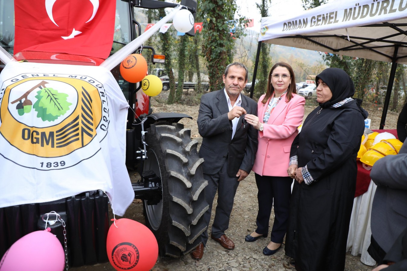 Bartın’da orman köylüsüne destek: Traktör sahibine kavuştu;