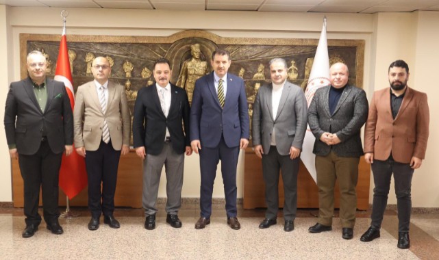 TİMBİR heyetinden, Bakan Yardımcısı Ayhan’a ziyaret