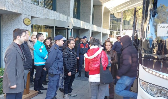 Depremzedeler otellere yerleştirildi