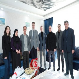 Kaymakam Karaloğlu'ndan şehit ailesine vefa