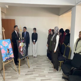 Kaymakam Kurt’tan kadın kursiyerlere anlamlı ziyaret