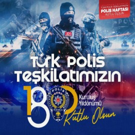 Mülki idare amirleri, Polis Haftası'nı kutladı