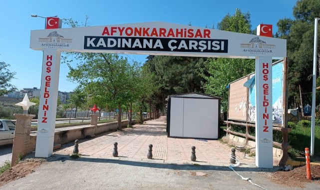 Kırıkhan’da “Kadınana Çarşısı” tamamlandı