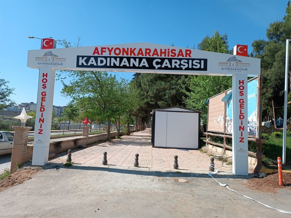 Kırıkhan’da “Kadınana Çarşısı” tamamlandı