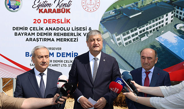 Karabük'te eğitime hayırsever desteği: ''Eğitime yapılan yatırım geleceğe yapılan yatırımdır'';