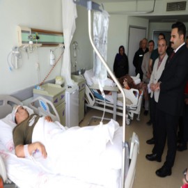 Kaymakam Ülkü, fırtınanın ardından vatandaşları yalnız bırakmadı