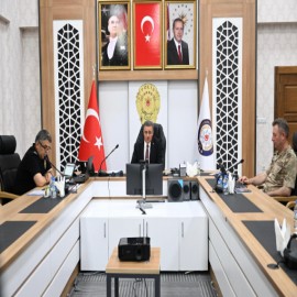 Erzurum Valisi Baruş 6 Aylık Güvenlik Raporunu açıkladı