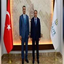 Vali Şıldak’tan yeni göreve başlayan kaymakamlara ziyaret