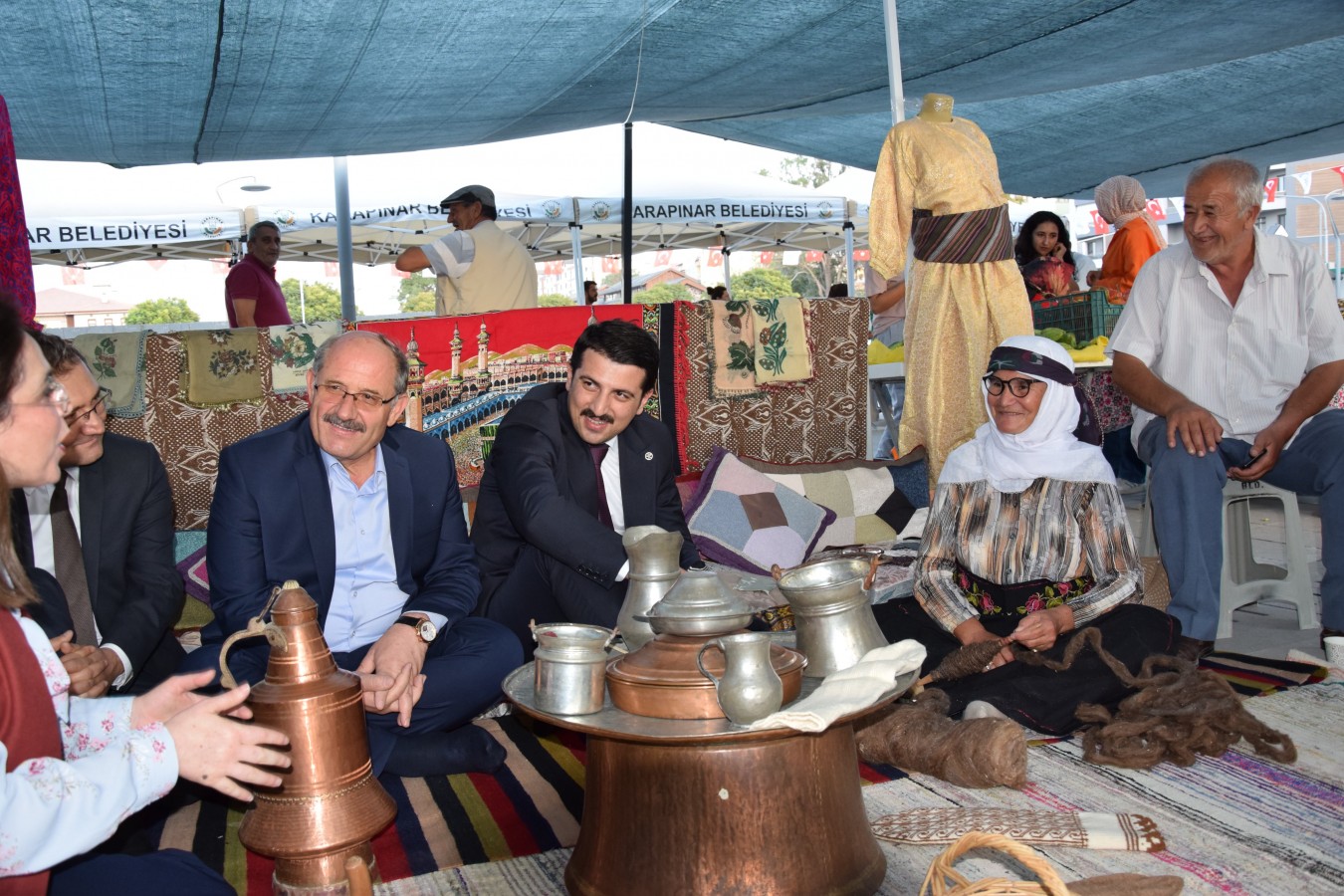 Karacadağ Kültür Festivali’nde renkli görüntüler;