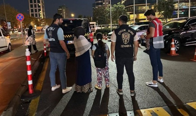 İstanbul’da dilenen çocuklar yeniden okul yolunda