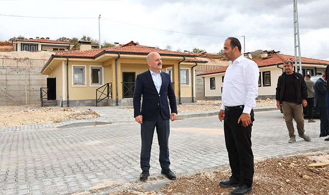 Adıyaman’da Kuşakkaya köy evleri teslim için gün sayıyor;