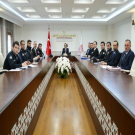 "Asayiş toplantılarımızda her türlü ihtimali titizlikle değerlendiriyoruz"