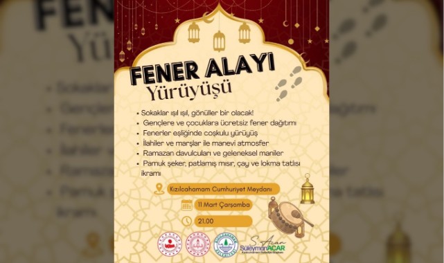 Kızılcahamam'da ramazan coşkusu yaşanacak