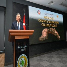 Antalya’da yangınlara karşı yeni hamle