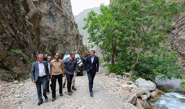 Oledir Yaylası'na ulaşım kolaylaşıyor: ''Vatandaşlarımızın hayatını kolaylaştırmak için çalışmalarımıza devam ediyoruz'';