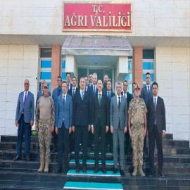 İçişleri Bakan Yardımcısı Mehmet Cangir Ağrı’da!
