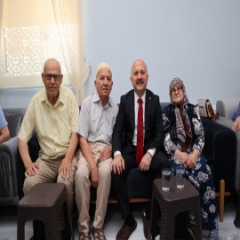 Vali Varol, koca çınarların hayır dualarını aldı
