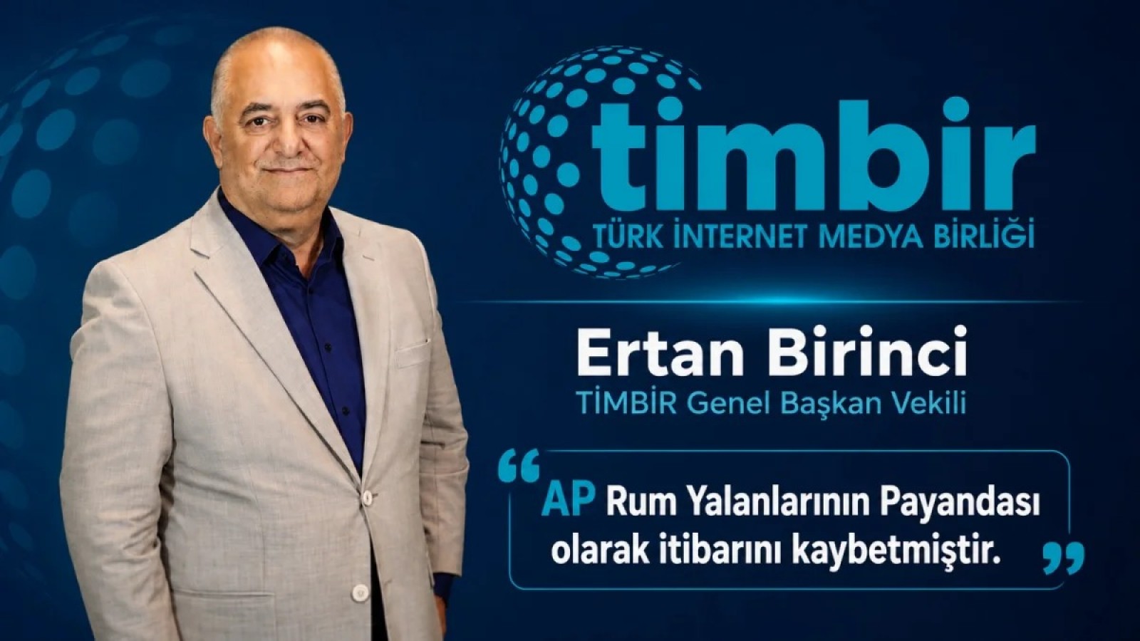 AP’nin Kıbrıs kararına TİMBİR’den sert tepki: "Rum yalanlarının payandası oldular"